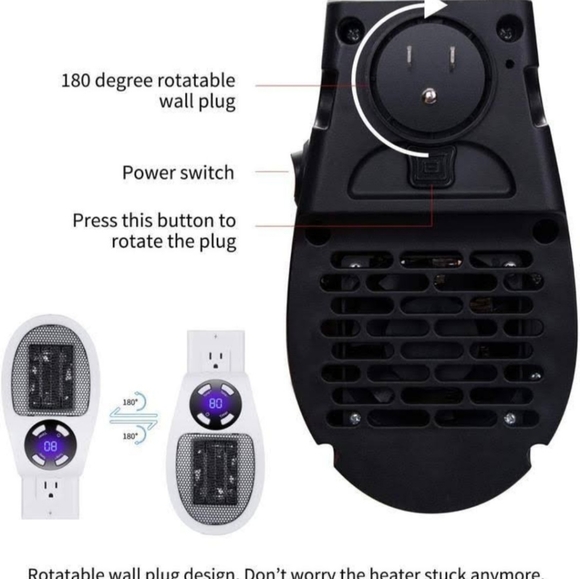NWT Portable Heater - Picture 7 of 8